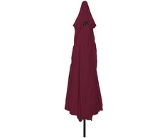 Sodo skėtis Bordo raudona 394 x 394 x 248 cm