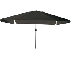 Sodo skėtis Juoda 394 x 394 x 248 cm Poliesteris ir plienas