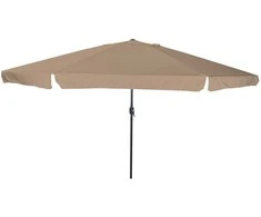 Sodo skėtis Tortora 394 x 394 x 248 cm Poliesteris ir plienas