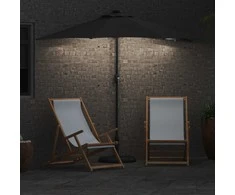 Sodo skėtis Antracitas 294 x 150 x 223 cm
