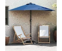 Sodo skėtis Azurblau 294 x 150 x 224 cm Poliesteris ir plienas