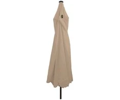 Sodo skėtis Taupe 395 x 395 x 245 cm Poliesteris