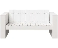 Sodo sofa Balta 134 x 60 x 62 cm Kietos pušies mediena