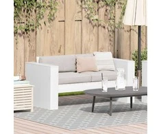 Sodo sofa Balta 134 x 60 x 62 cm Kietos pušies mediena