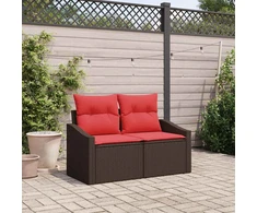 Sodo sofa Ruda 123 x 62 x 69cm poliratanas