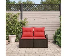 Sodo sofa Ruda 124 x 62 x 85cm poliratanas