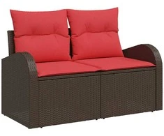 Sodo sofa Ruda 124 x 62 x 85cm poliratanas