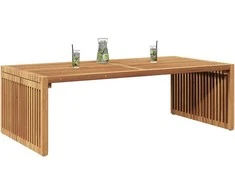 Sodo šoninis stalas Ruda 110 x 55 x 35,5 cm Kieto teka medžio