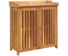 Sodo Spinta Natūrali 93 x 41,5 x 98cm Kietos akacijos mediena