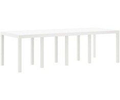 Sodo stalas Balta 250 x 100 x 73 cm poliratanas