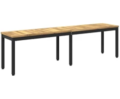 Sodo suolas 161 x 35 x 45 cm Kietos akacijos mediena