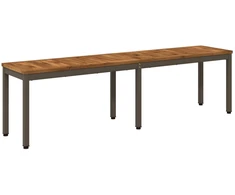 Sodo suolas 161 x 35 x 45 cm Kietos akacijos mediena