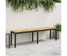 Sodo suolas 161 x 35 x 45 cm Kietos akacijos mediena