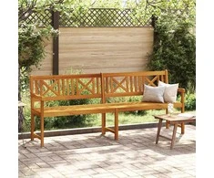 Lauko suolas Natūrali 220 x 56 x 90 cm Kietos akacijos mediena