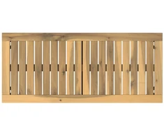 Sodo suolas 80,5 x 35 x 45 cm Kietos akacijos mediena Balta