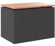 Sodo suolas Juoda 60 x 40 x 43 cm