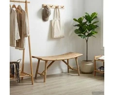 Sodo suolas Natūrali 110 x 45 x 50 cm Bambukas