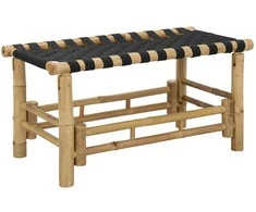 Sodo suolas 80 x 38 x 40 cm Bambukas Natūrali Stačiakampio