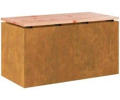 Sodo suolas Rūdijanti 80 x 40 x 43 cm