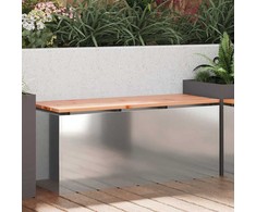 Sodo suolas Sidabro 100 x 40 x 43 cm Galvanizuotas plienas