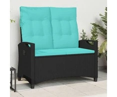 Sodo suolas su pagalve 105 x 60 x 112 cm plienas