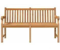 Sodo suoliukas, 150cm, tikmedžio medienos masyvas
