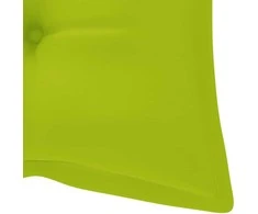 Sodo suoliukas su pagalvėle, 120cm, bambukas (41504+314955)