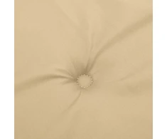 Sodo suoliuko pagalvėlės, 2vnt., smėlio, 150x50x7cm, audinys