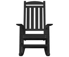 Sodo supamoji kėdė Juoda 92 x 70 x 108cm HDPE