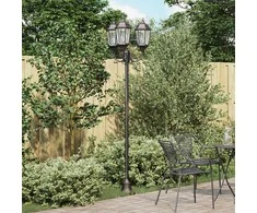 Sodo šviesa Bronzinė 57 x 49 x 241 cm Aliuminis ir stiklas