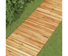 Sodo takas 3 vnt. Natūrali 200 x 50 cm Kietos akacijos mediena