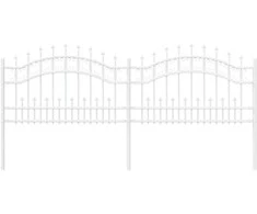 Sodo tvora KAMPEN 240 x 118 cm Mesh Balta