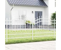 Sodo tvora KAMPEN 240 x 140 cm Mesh Balta