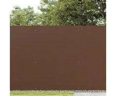Sodo tvora, dvipusė, ruda, 1,8x3 m, PVC