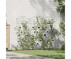 Sodo tvora 3 pcs Žalia 110,5 x 42,5 cm Plienas