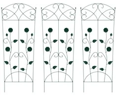 Sodo tvora 3 pcs Žalia 110,5 x 42,5 cm Plienas