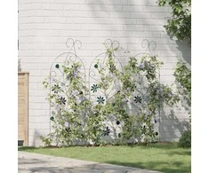 Sodo tvora 3 pcs Žalia 112 x 39,5 cm Plienas