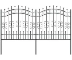 Sodo tvora KAMPEN 240 x 166 cm Mesh Pilka