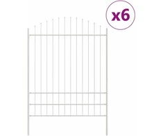 Sodo tvora 6 pcs Balta 170 x 225 cm
