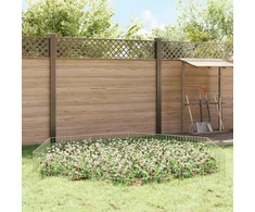 Sodo tvora su kuoliukais 48 pcs 35 x 30 cm Mesh Sidabrinė