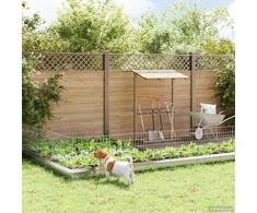 Sodo tvora su kuoliukais 48 pcs 75 x 50 cm Mesh Sidabrinė