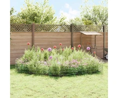 Sodo tvora su kuoliukais 48 pcs 95 x 50 cm Mesh Sidabrinė