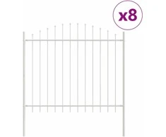 Sodo tvora 8 pcs Balta 170 x 165 cm