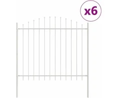 Sodo tvora 6 pcs Balta 170 x 165 cm