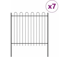 Sodo tvora 7 pcs Pilka 11,9 x 1,5 m Miltelinis plienas