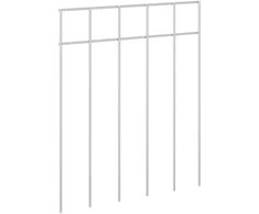Sodo tvoros plokštė 24 pcs Galvanizuotas plienas Sidabrinė
