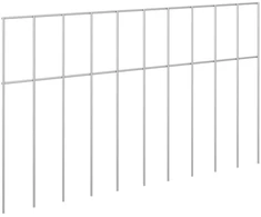 Sodo tvoros plokštė 48 pcs Galvanizuotas plienas Sidabrinė