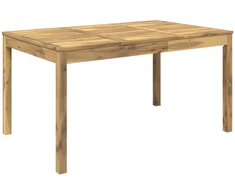 Sodo vakarienės stalas Balta 147 x 88,5 x 75 cm