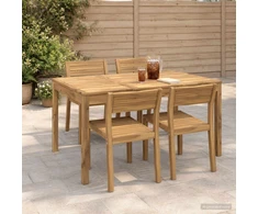 Sodo vakarienės stalas Balta 147 x 88,5 x 75 cm