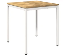 Sodo vakarienės stalas Balta 70 x 68,5 x 75 cm